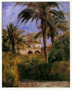 Pierre Renoir The Test Garden in Algiers Spain oil painting reproduction